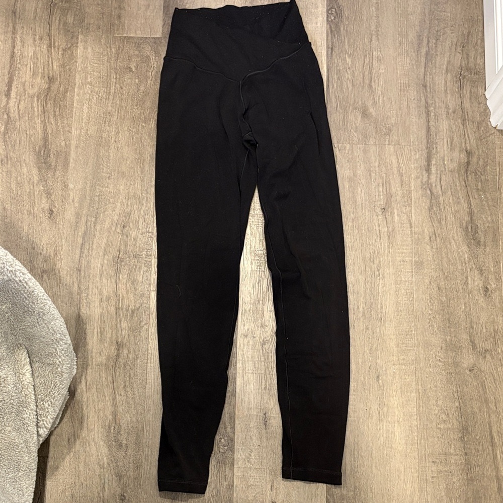Aerie Black Cross Over Leggings